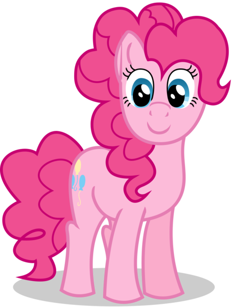 Size: 754x987 | Tagged: safe, artist:malte279, derpibooru import, pinkie pie, earth pony, pony, female, free to use, mare, simple background, solo, transparent background, vector