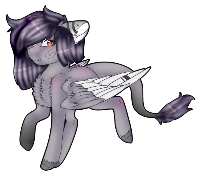 Size: 2217x1948 | Tagged: safe, artist:doux-ameri, derpibooru import, oc, oc:yuka, unofficial characters only, pegasus, pony, female, mare, simple background, solo, transparent background
