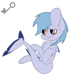 Size: 1160x1150 | Tagged: safe, artist:thedrawist, derpibooru import, oc, oc:hatii, unofficial characters only, original species, pony, shark, shark pony, chibi, cute, fins, key, simple background, transparent background