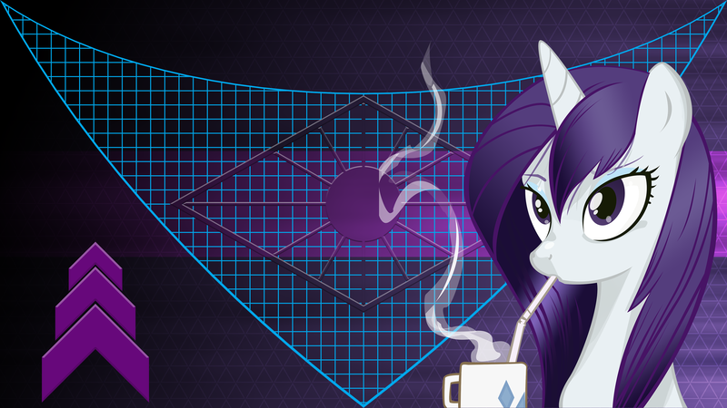 Size: 3840x2160 | Tagged: safe, artist:alexpony, artist:johnjoseco, artist:laszlvfx, derpibooru import, edit, rarity, pony, unicorn, drinking, female, mare, solo, wallpaper, wallpaper edit, wet, wet mane, wet mane rarity