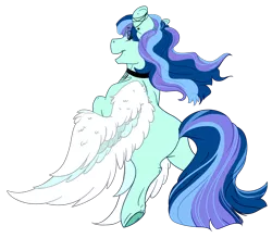Size: 2000x1750 | Tagged: safe, artist:artnstuff101, derpibooru import, oc, oc:white crystal, unofficial characters only, pegasus, pony, simple background, transparent background