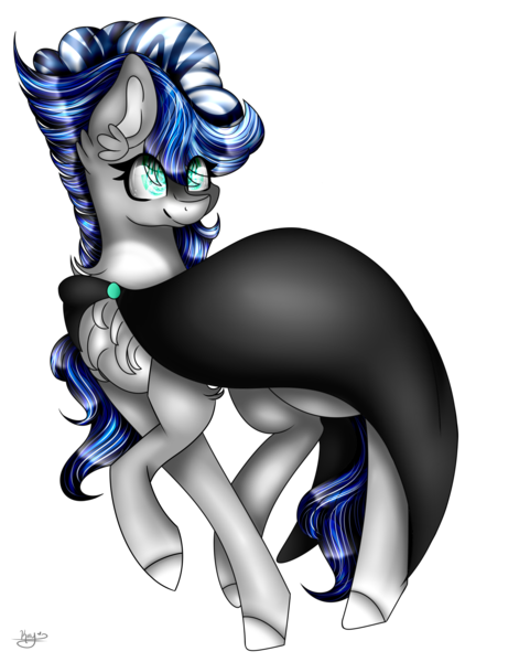 Size: 4805x6000 | Tagged: safe, artist:cat-chai, derpibooru import, oc, oc:azula breeze, unofficial characters only, pegasus, pony, absurd resolution, cloak, clothes, female, mare, simple background, solo, transparent background