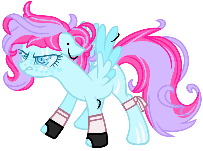 Size: 1024x765 | Tagged: safe, artist:bezziie, derpibooru import, oc, oc:strawberry pie, unofficial characters only, pegasus, pony, angry, female, mare, simple background, solo, transparent background