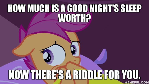 Size: 600x337 | Tagged: safe, derpibooru import, edit, edited screencap, screencap, scootaloo, sleepless in ponyville, batman the animated series, image macro, meme