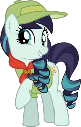 Size: 4917x7717 | Tagged: safe, artist:jhayarr23, derpibooru import, coloratura, earth pony, pony, absurd resolution, camp friendship, clothes, female, filly, hat, rara, simple background, transparent background, vector