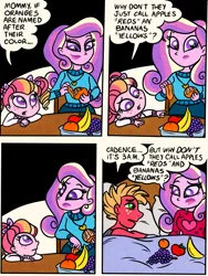 Size: 669x892 | Tagged: artist:carouselunique, artist:honeycrisp-tales, big macintosh, cadmac, crack shipping, derpibooru import, female, honeycrisp tales, male, oc, oc:honeycrisp blossom, parent:big macintosh, parent:princess cadance, parents:cadmac, princess cadance, safe, shipping, straight