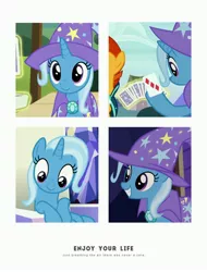 Size: 3106x4096 | Tagged: all bottled up, cute, derpibooru import, edit, edited screencap, safe, screencap, solo focus, sunburst, trixie, uncommon bond