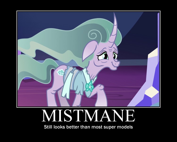 Size: 750x600 | Tagged: derpibooru import, mistmane, motivational poster, safe, shadow play, solo