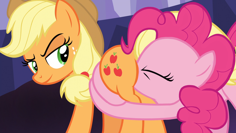 Size: 1920x1080 | Tagged: questionable, derpibooru import, edit, edited screencap, screencap, applejack, pinkie pie, earth pony, pony, shadow play, alternate scene, applebutt, applepie, butt sniffing, butt touch, butthug, cunnilingus, eat the booty like groceries, faceful of ass, female, fetish, hug, inverted mouth, lesbian, looking back, mare, oral, out of context, pinkie hugging applejack's butt, pleasure, plot, sex, shipping, show accurate, show accurate porn, smiling