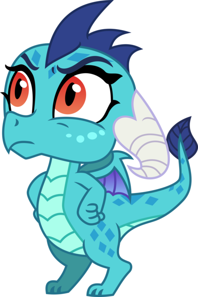 Size: 6110x9163 | Tagged: absurd resolution, alternate universe, artist:deyrasd, artist:flipwix, baby dragon, chibi, cute, derpibooru import, dragon, emberbetes, princess ember, safe, simple background, solo, the flutterby effect, transparent background, younger