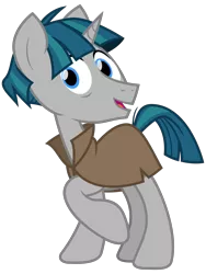 Size: 2400x3200 | Tagged: safe, artist:cheezedoodle96, derpibooru import, stygian, pony, unicorn, shadow play, .svg available, cloak, clothes, cute, looking at you, male, raised hoof, simple background, solo, stallion, stygianbetes, svg, transparent background, vector