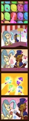 Size: 600x2489 | Tagged: abyssinian, anthro, artist:vavacung, capper dapperpaws, cat, classical hippogriff, comic, crack shipping, derpibooru import, female, heart, hippogriff, incorrect hand anatomy, male, my little pony: the movie, princess skystar, safe, shipping, shipping fuel, skycapper, straight
