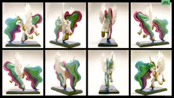 Size: 7201x4053 | Tagged: absurd resolution, alicorn, artist:adailey, artist:prodius, craft, derpibooru import, exclusive, eyes closed, female, figurine, irl, mare, photo, princess celestia, safe, sculpture, show accurate, solo, traditional art