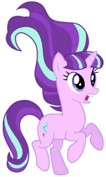 Size: 4360x7200 | Tagged: safe, artist:greenmachine987, derpibooru import, starlight glimmer, pony, unicorn, the cutie re-mark, absurd resolution, faic, female, frozen, mare, open mouth, simple background, solo, surprised, transparent background, vector
