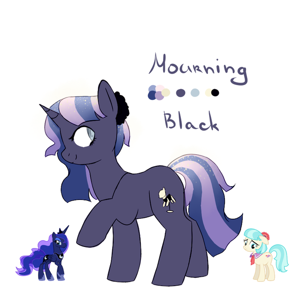 Size: 879x869 | Tagged: artist:koteikow, coco pommel, derpibooru import, fusion, oc, princess luna, safe