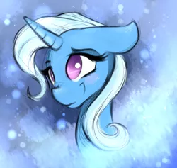 Size: 1024x970 | Tagged: artist:lcpegasister75, bust, cute, derpibooru import, diatrixes, safe, smiling, solo, trixie