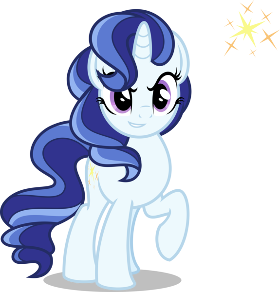 Size: 5000x5213 | Tagged: safe, artist:orin331, derpibooru import, majesty, unicorn, dancerverse, absurd resolution, alternate hairstyle, female, g1, g1 to g4, generation leap, mare, raised hoof, simple background, smiling, solo, transparent background