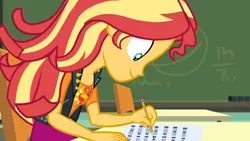 Size: 1920x1080 | Tagged: safe, derpibooru import, screencap, sunset shimmer, equestria girls, equestria girls series, the finals countdown, solo