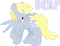 Size: 5386x4130 | Tagged: safe, artist:anonymousnekodos, derpibooru import, derpy hooves, pony, absurd resolution, lineless, minimalist, modern art, simple background, solo, transparent background