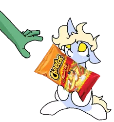 Size: 502x536 | Tagged: artist:nootaz, derpibooru import, hand, oc, oc:nootaz, safe, simple background, spicy cheetos, teary eyes, transparent background, unofficial characters only