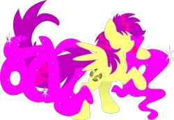 Size: 5656x3882 | Tagged: safe, artist:anonymousnekodos, derpibooru import, oc, oc:shockwave, unofficial characters only, pegasus, pony, high res, lineless, minimalist, modern art, solo