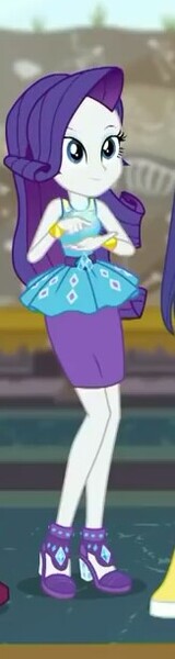 Size: 163x613 | Tagged: safe, derpibooru import, screencap, rarity, equestria girls, equestria girls series, school of rock, clothes, cropped, female, geode of shielding, high heels, legs, pencil skirt, shoes, skirt, smiling, solo