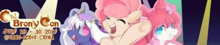 Size: 708x147 | Tagged: banner, china ponycon, derpibooru import, guangzhou, oc, safe, unofficial characters only