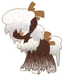 Size: 1024x1126 | Tagged: safe, artist:maddollypinkie, derpibooru import, oc, unofficial characters only, chocolate pony, food pony, original species, pony, base used, chocolate, female, food, simple background, solo, transparent background