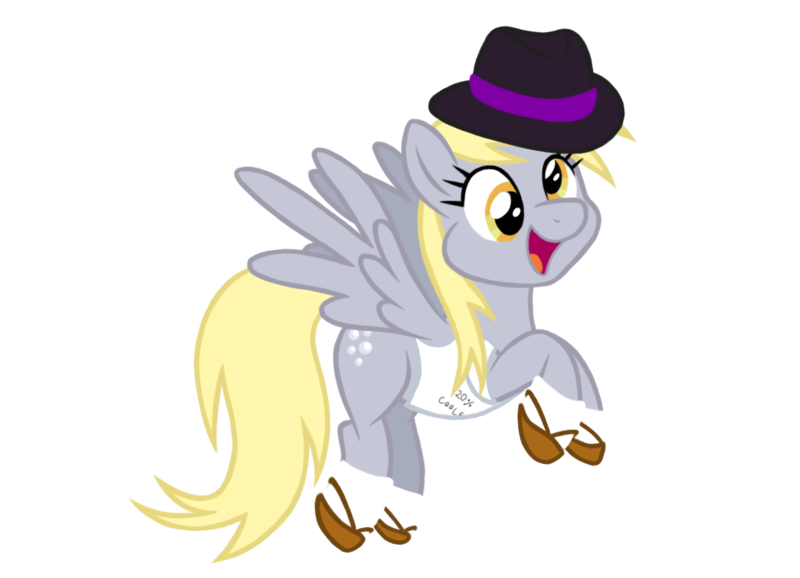 Size: 1152x832 | Tagged: safe, artist:dosey--doe, derpibooru import, derpy hooves, ditzy doo, pegasus, pony, female, hat, mare