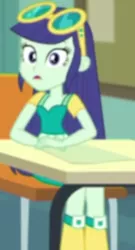 Size: 258x478 | Tagged: safe, derpibooru import, screencap, blueberry cake, a little birdie told me, equestria girls, equestria girls series, cropped, solo