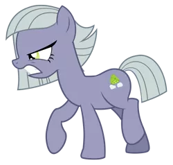Size: 7200x6856 | Tagged: safe, artist:greenmachine987, derpibooru import, limestone pie, pony, hearthbreakers, absurd resolution, angry, simple background, solo, transparent background, vector