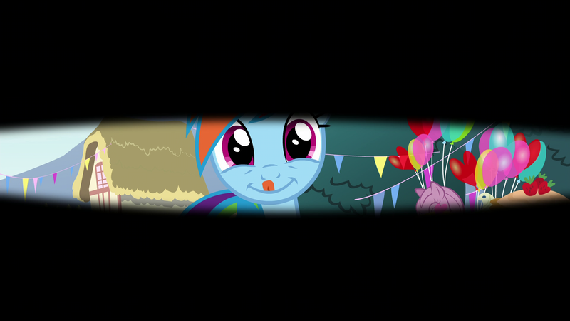 Size: 1920x1080 | Tagged: derpibooru import, first person view, offscreen character, pov, rainbow dash, safe, screencap, secrets and pies