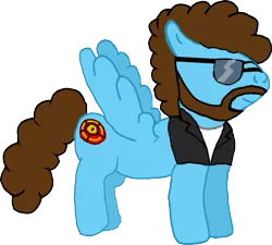 Size: 845x762 | Tagged: safe, artist:grapefruitface1, derpibooru import, oc, ponified, ponified:jeff lynne, pony, clothes, drawing, electric light orchestra, elo, equestria light orchestra, facial hair, jeff lynne, simple background, solo, transparent background