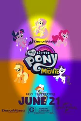 Size: 888x1332 | Tagged: 3d, applejack, artist:iheartdreamworks, derpibooru import, dreamworks, fluttershy, my little pony: the movie (2023 film), not fake, pinkie pie, rainbow dash, rarity, real, safe, twilight sparkle, universal pictures