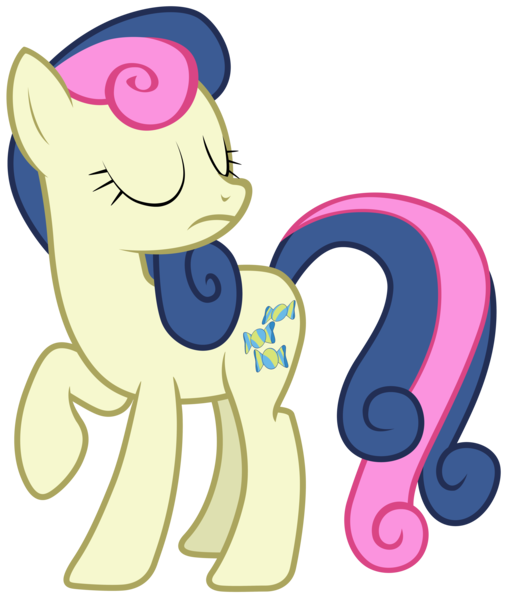 Size: 7000x8200 | Tagged: safe, artist:tardifice, derpibooru import, bon bon, sweetie drops, earth pony, pony, triple threat, absurd resolution, female, mare, simple background, solo, transparent background, vector