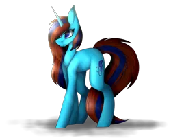 Size: 4540x3659 | Tagged: safe, artist:umiimou, derpibooru import, oc, oc:blue bolt, unofficial characters only, pony, unicorn, female, high res, mare, simple background, solo, transparent background