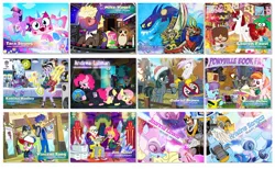 Size: 1600x987 | Tagged: safe, artist:pixelkitties, derpibooru import, ahuizotl, aunt holiday, auntie lofty, bon bon, coco pommel, daring do, derpy hooves, flash sentry, fluttershy, gilda, mare do well, maud pie, normal norman, pinkie pie, rarity, scootaloo, spike, sweetie drops, trixie, twilight sparkle, twilight sparkle (alicorn), twist, oc, oc:blackgryph0n, oc:fausticorn, ponified, alien, earth pony, gryphon, pegasus, pony, porg, equestria girls, spoiler:star wars, album cover, alicorn oc, andrea libman, artist interpretation, aunt and niece, autograph, blackgryph0n, book, cartoon network, chiara zanni, cigarette smoking man, coco (disney movie), comic book, crossover, daft punk, dana scully, demogorgon, dia de los muertos, electric guitar, equestria girls-ified, female, fish bowl, for dummies, foster's home for imaginary friends, fox mulder, griffon oc, griffonstone, guitar, hula dance, instruction manual, jim miller, joanna lewis, katrina hadley, kristine songco, lauren faust, lego, lego building instructions, loki, mac (foster's), male, mare, marvel, marvel cinematic universe, mike vogel, millennium falcon, missing poster, nicole dubuc, official content, okie doki loki, parody, pixelkitties' brilliant autograph media artwork, ponysona, ready to die, s.m.i.l.e., secret agent sweetie drops, singing, spoilers for another series, stallion, star wars, star wars: the last jedi, steve harrington, stranger things, tara strong, the legend of zelda, the legend of zelda: the wind waker, the lego movie, the notorious big, thor, thor: ragnarok, unikitty, unikitty! (tv series), vincent tong, voice actor joke, voltron, wall of tags, we couldn't fit it all in, x-files