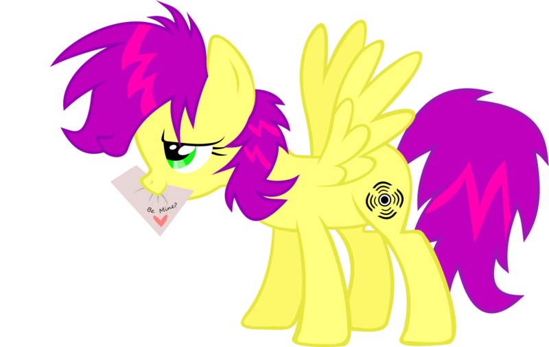 Size: 1252x791 | Tagged: safe, artist:anonymousnekodos, derpibooru import, oc, oc:shockwave, unofficial characters only, pegasus, pony, female, letter, mare, mouth hold, simple background, solo, transparent background