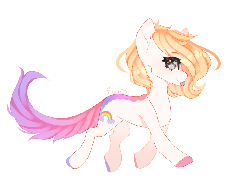 Size: 2000x1600 | Tagged: safe, artist:skimea, derpibooru import, oc, oc:inspira, unofficial characters only, earth pony, pony, female, mare, simple background, solo, tongue out, transparent background