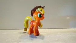 Size: 3840x2160 | Tagged: applejack, artist:enter24, derpibooru import, figure, handmade, hat, safe, sculpture, traditional art