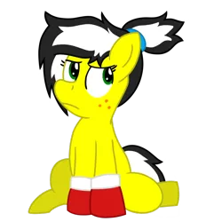 Size: 1200x1200 | Tagged: safe, artist:toyminator900, derpibooru import, oc, oc:uppercute, unofficial characters only, earth pony, pony, boxing gloves, freckles, simple background, solo, transparent background