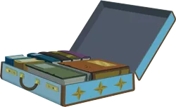 Size: 2533x1544 | Tagged: artist:sympathizer, book, derpibooru import, no pony, prop, safe, simple background, suitcase, transparent background, uncommon bond, vector