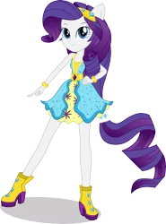 Size: 11221x15158 | Tagged: safe, artist:sugar-loop, derpibooru import, rarity, dance magic, equestria girls, spoiler:eqg specials, .svg available, absurd resolution, clothes, dress, female, ponied up, pony ears, simple background, solo, transparent background, vector