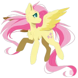 Size: 1818x1821 | Tagged: safe, artist:sonica98, derpibooru import, fluttershy, pegasus, pony, cheek fluff, chest fluff, floating, fluffy, flying, head turn, looking away, looking up, simple background, solo, spread wings, transparent background, wings