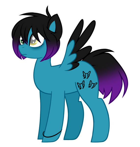 Size: 1161x1218 | Tagged: safe, artist:despotshy, derpibooru import, oc, oc:despy, unofficial characters only, pegasus, pony, colored wings, female, mare, multicolored wings, simple background, solo, transparent background