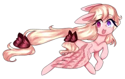 Size: 1208x762 | Tagged: safe, artist:lnspira, derpibooru import, oc, oc:dream whisper, unofficial characters only, pegasus, pony, female, heterochromia, mare, open mouth, simple background, solo, spread wings, transparent background, wings