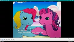 Size: 1366x768 | Tagged: derpibooru import, friends are never far away, g3, make a new friend every day, official, safe, skywishes, soundtrack, thistle whistle, youtube link