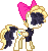Size: 94x100 | Tagged: safe, artist:botchan-mlp, derpibooru import, songbird serenade, pegasus, pony, my little pony: the movie, animated, bow, cute, desktop ponies, female, hair bow, mare, pixel art, simple background, solo, songbetes, sprite, transparent background