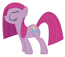 Size: 6480x5760 | Tagged: safe, artist:greenmachine987, derpibooru import, pinkie pie, earth pony, pony, party of one, absurd resolution, eyes closed, female, mare, pinkamena diane pie, simple background, solo, transparent background, vector