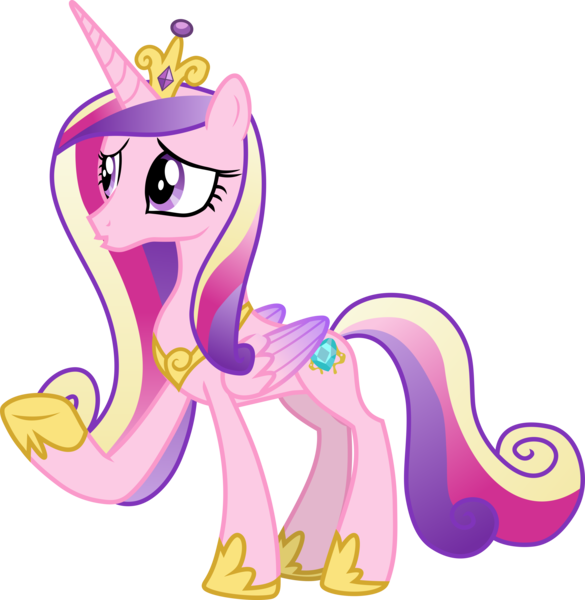 Size: 4199x4310 | Tagged: alicorn, artist:frownfactory, crown, cutie mark, derpibooru import, horn, jewelry, once upon a zeppelin, princess cadance, regalia, sad, safe, simple background, solo, svg, .svg available, transparent background, two toned wings, vector, wings, woobie